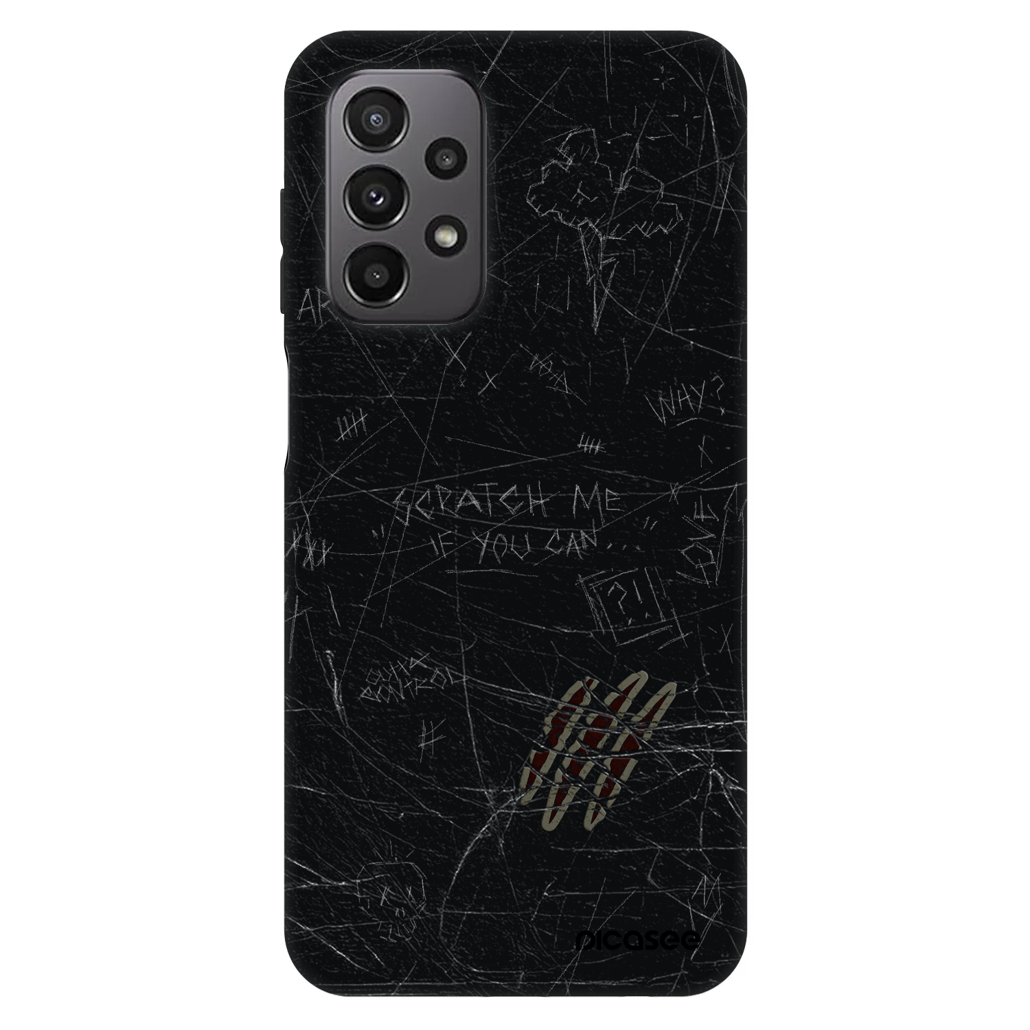 Picasee Fashion Case pro Samsung Galaxy A23 A236B 5G - SCRATCH