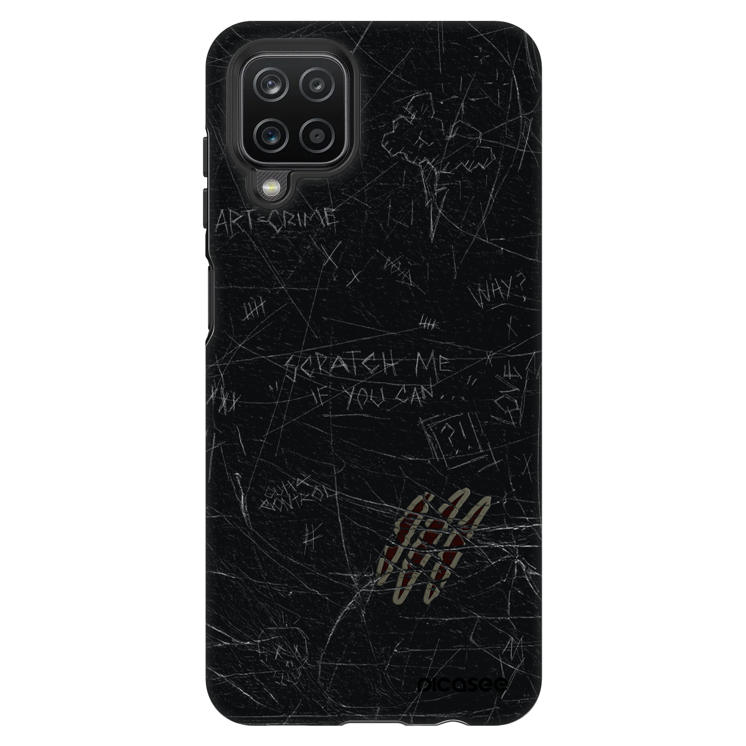Picasee Fashion Case pro Samsung Galaxy A12 A125F - SCRATCH