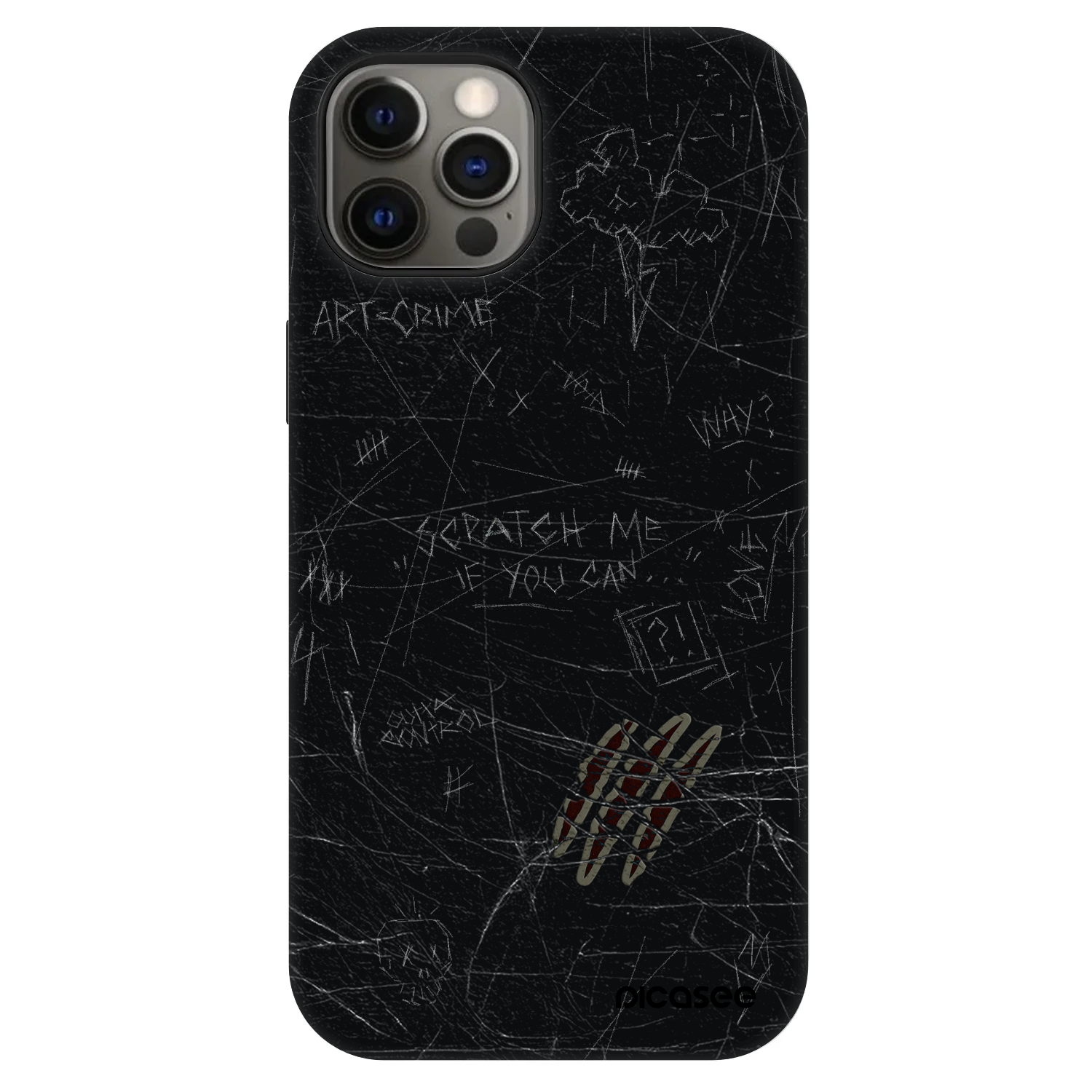 Picasee Fashion Case MagSafe Apple iPhone 12 - SCRATCH