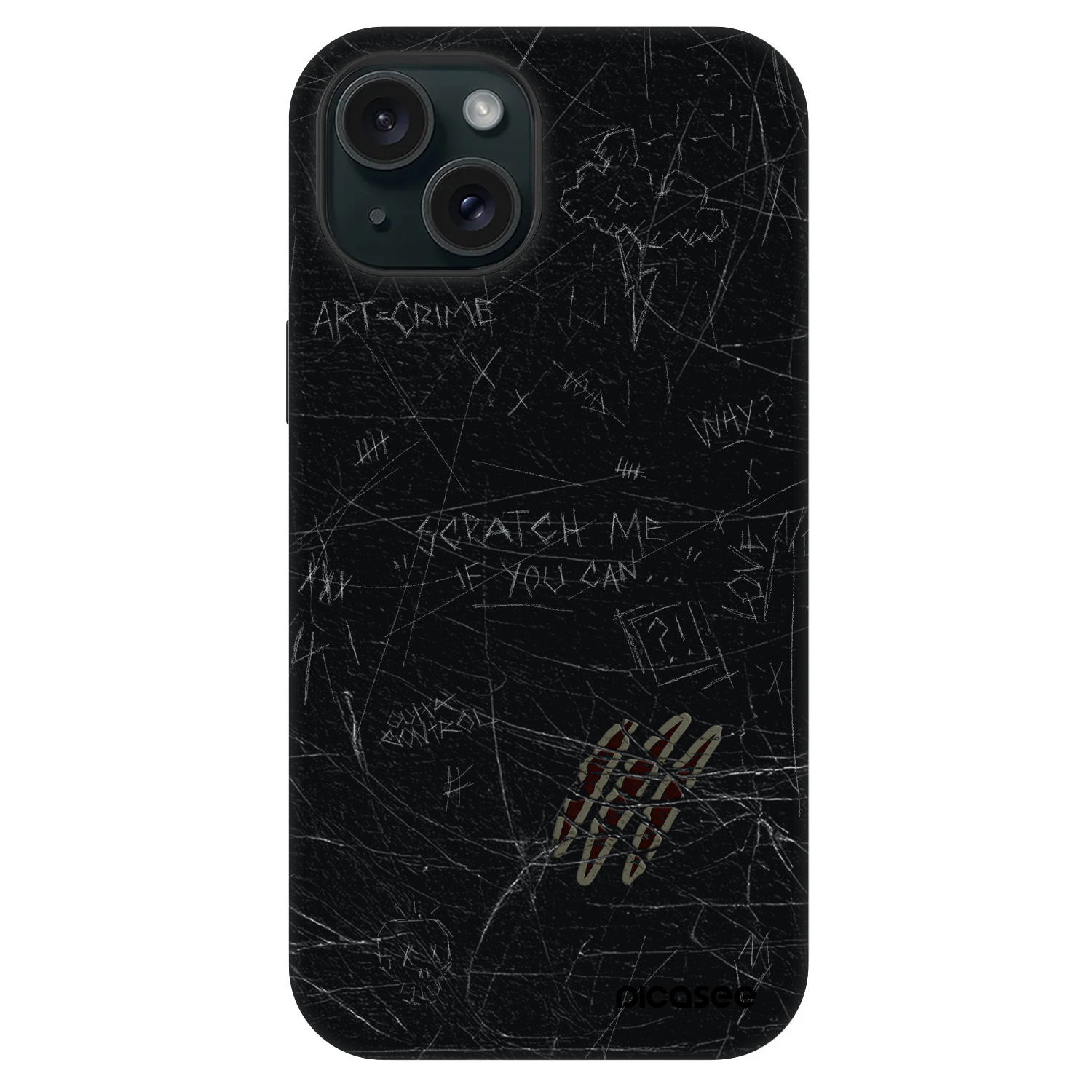 Picasee Fashion Case MagSafe Apple iPhone 15 - SCRATCH