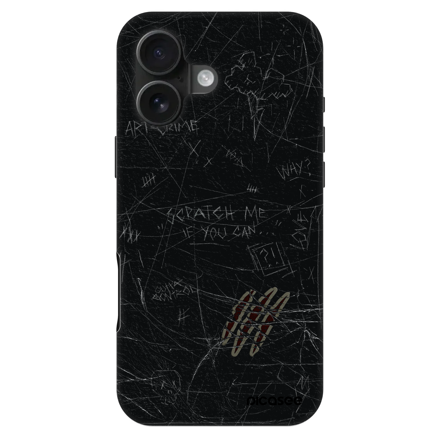 Picasee Fashion Case MagSafe Apple iPhone 16 - SCRATCH