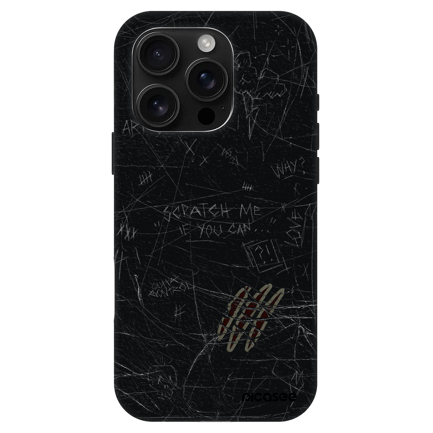 Picasee Fashion Case MagSafe Apple iPhone 16 Pro - SCRATCH