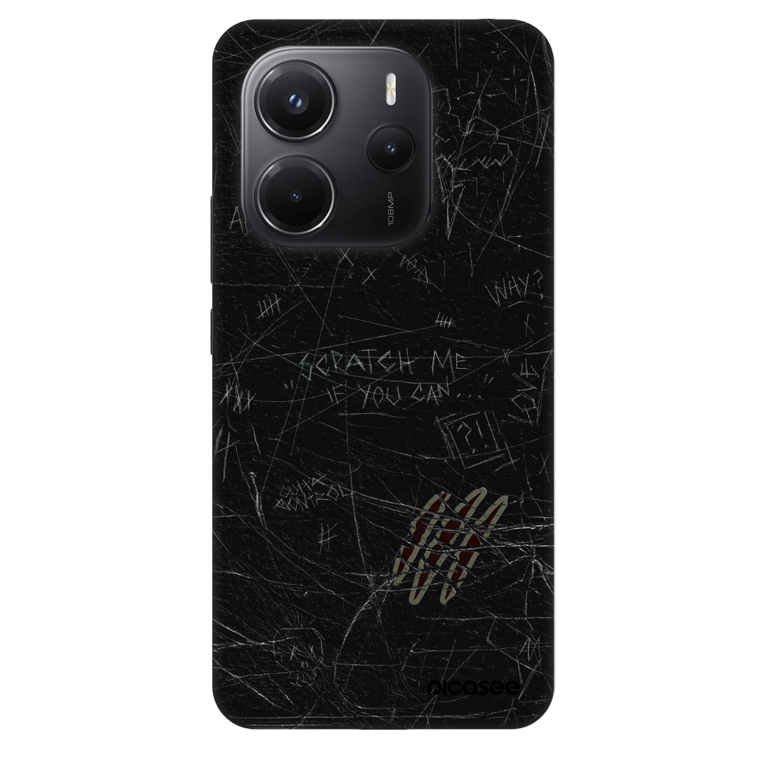 Picasee Fashion Case pro Xiaomi Redmi Note 14 4G - SCRATCH