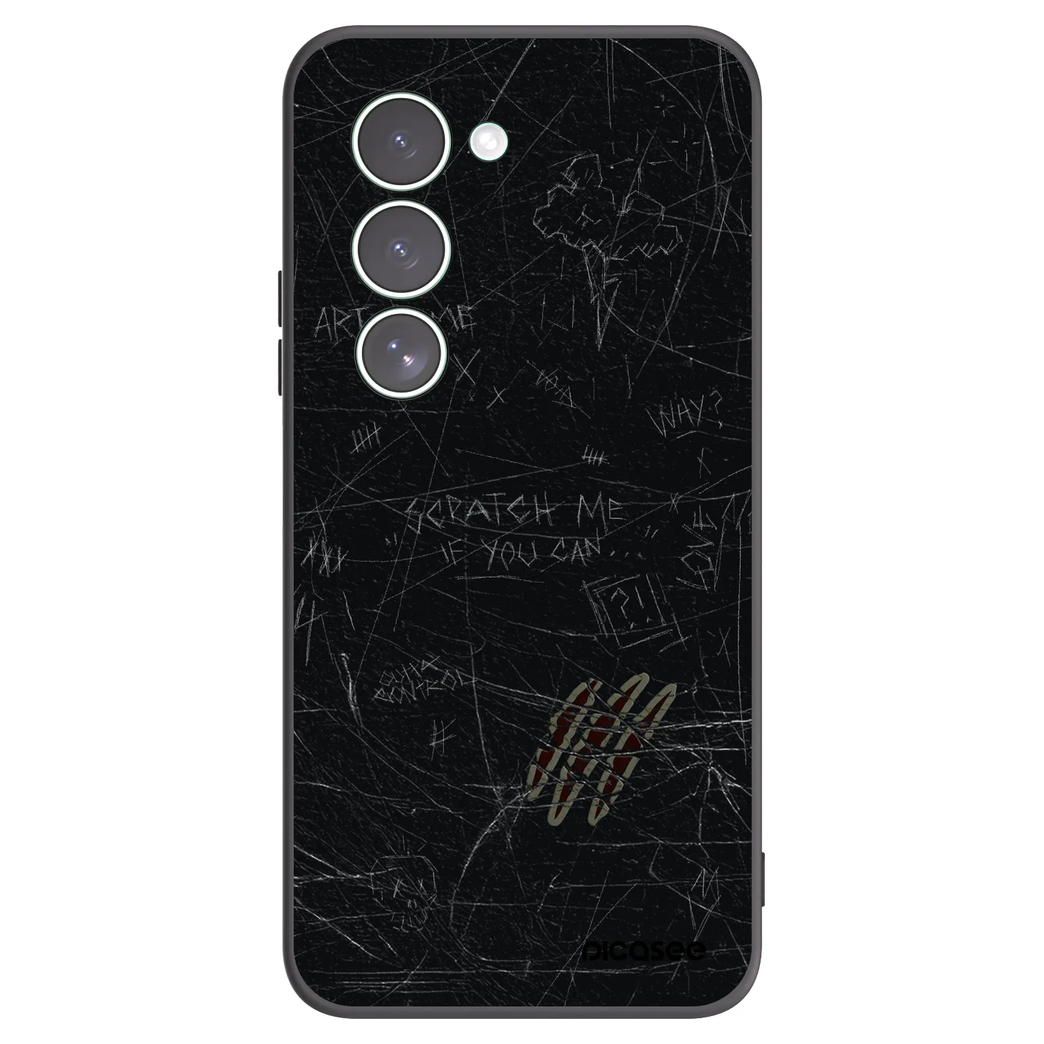 Picasee silikonový černý obal pro Xiaomi Redmi 15 5G - SCRATCH