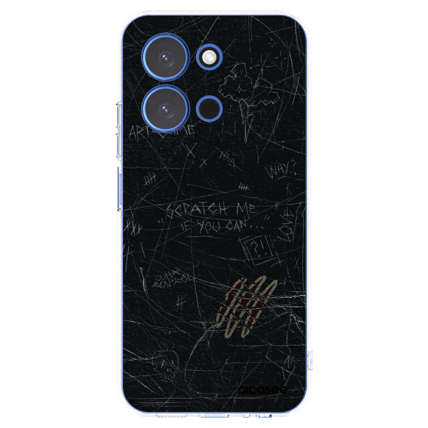 Picasee silikonový průhledný obal pro Xiaomi Redmi 15C 4G - SCRATCH