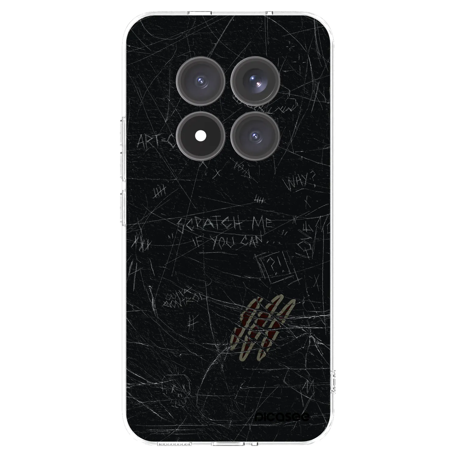 Picasee silikonový průhledný obal pro Xiaomi Redmi Note 15 Pro+ - SCRATCH