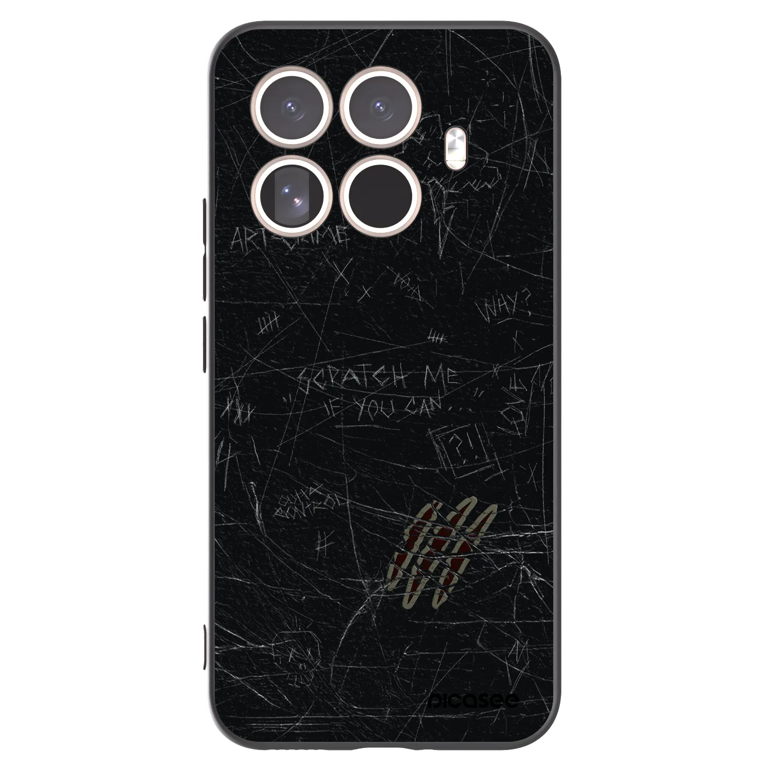 Picasee silikonový černý obal pro Xiaomi 15T Pro - SCRATCH