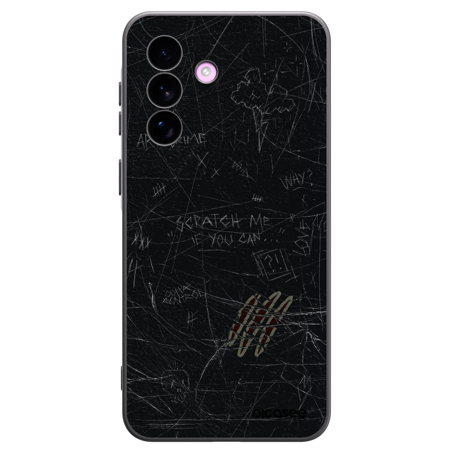 Picasee silikonový černý obal pro Samsung Galaxy A57 5G - SCRATCH