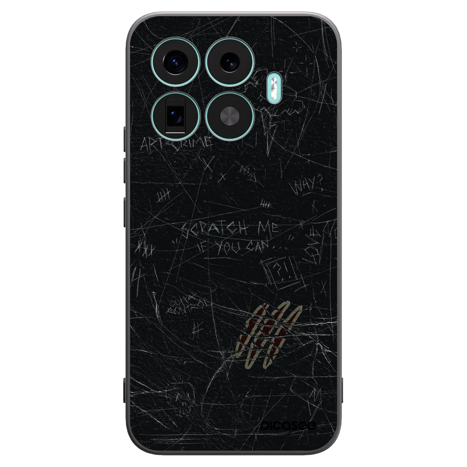 Picasee silikonový černý obal pro Xiaomi 17T Pro - SCRATCH