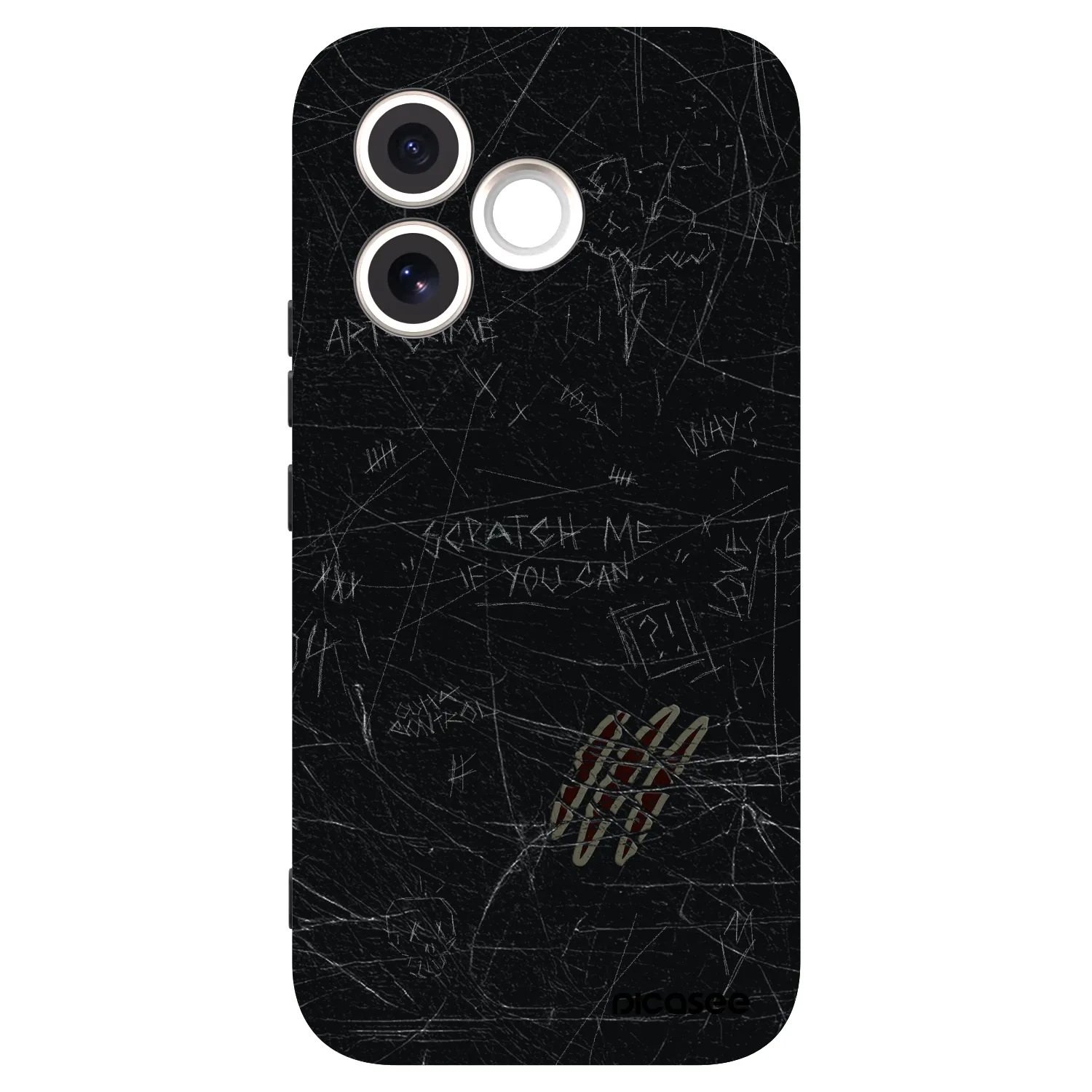 Picasee silikonový černý obal pro Honor 600 Lite - SCRATCH