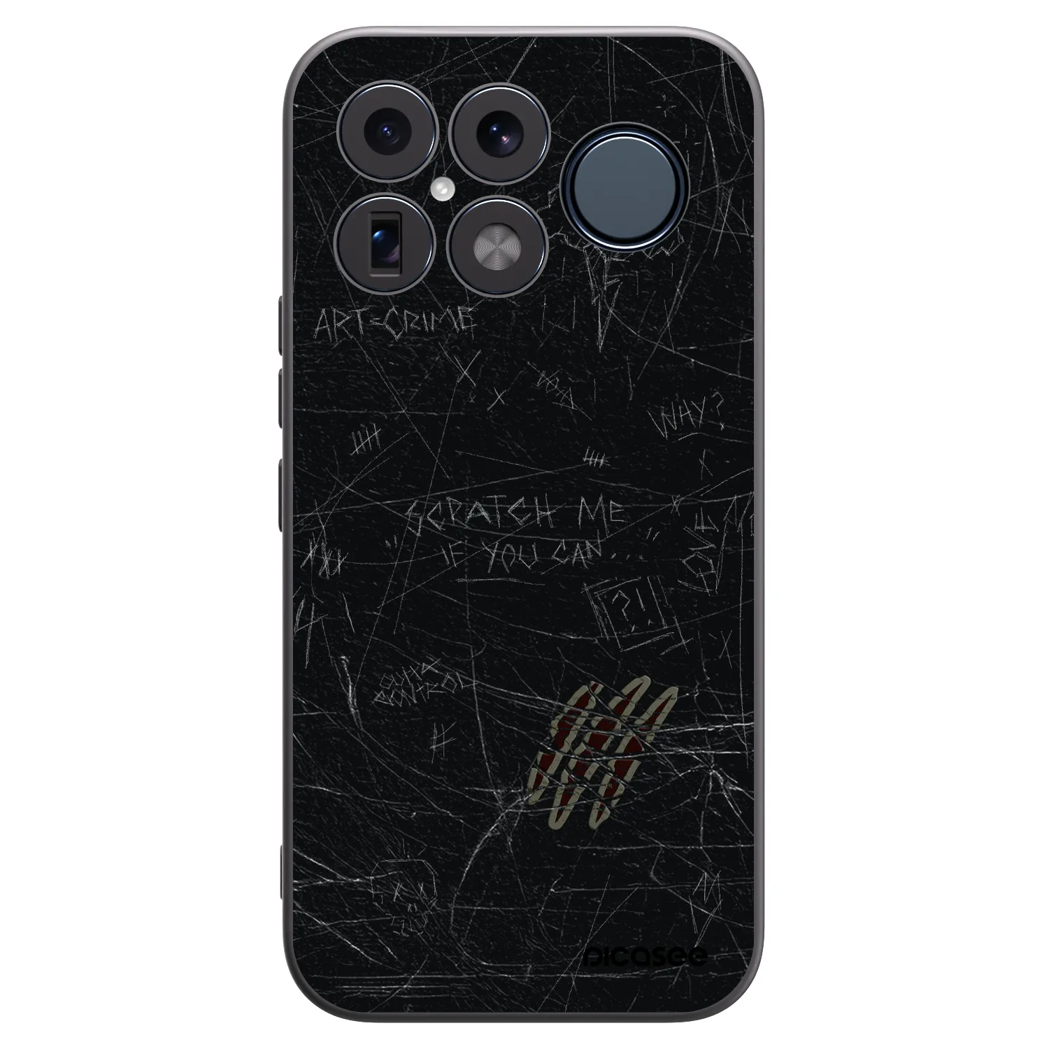 Picasee silikonový černý obal pro Xiaomi Poco F8 Ultra - SCRATCH