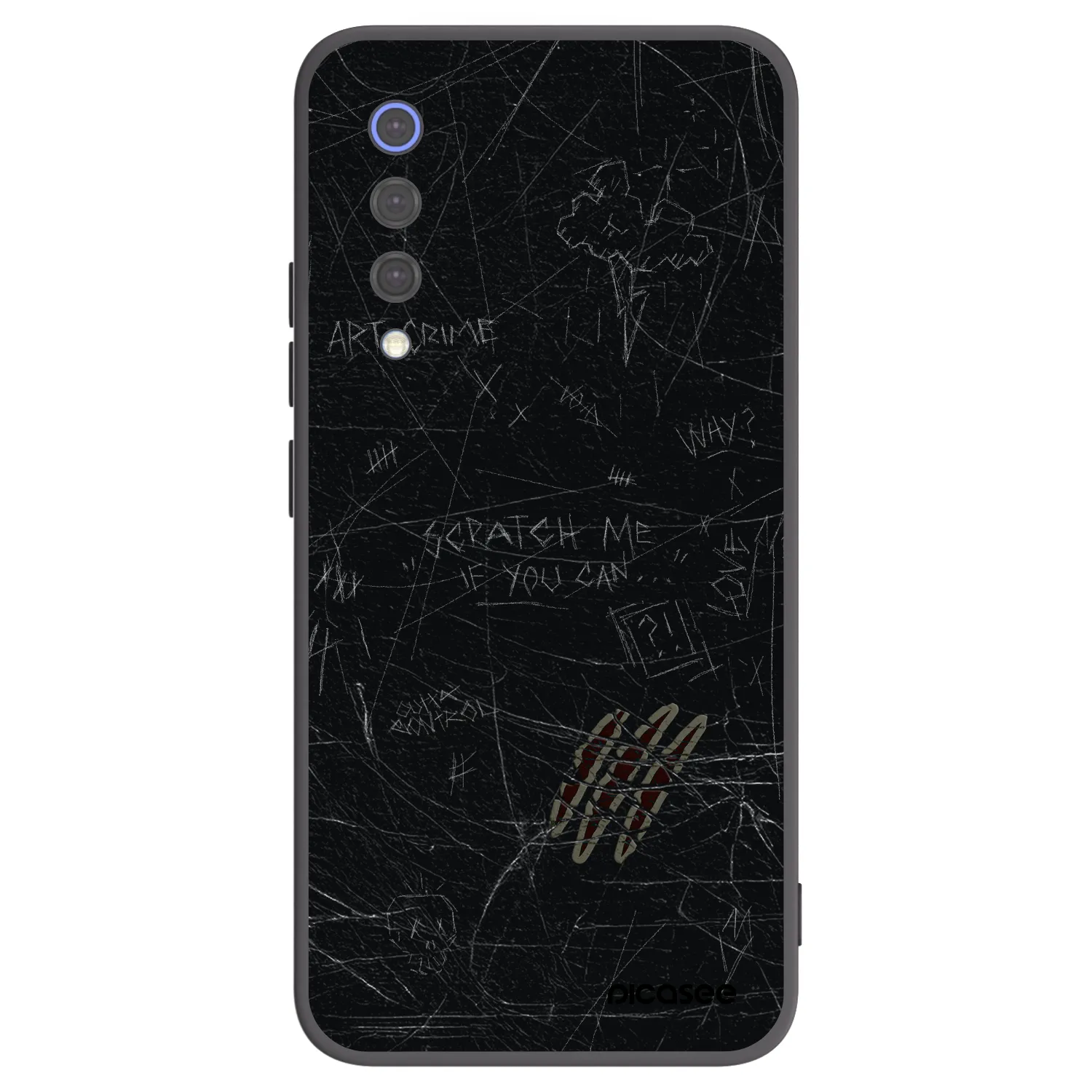 Picasee silikonový černý obal pro Xiaomi Mi 9 SE - SCRATCH