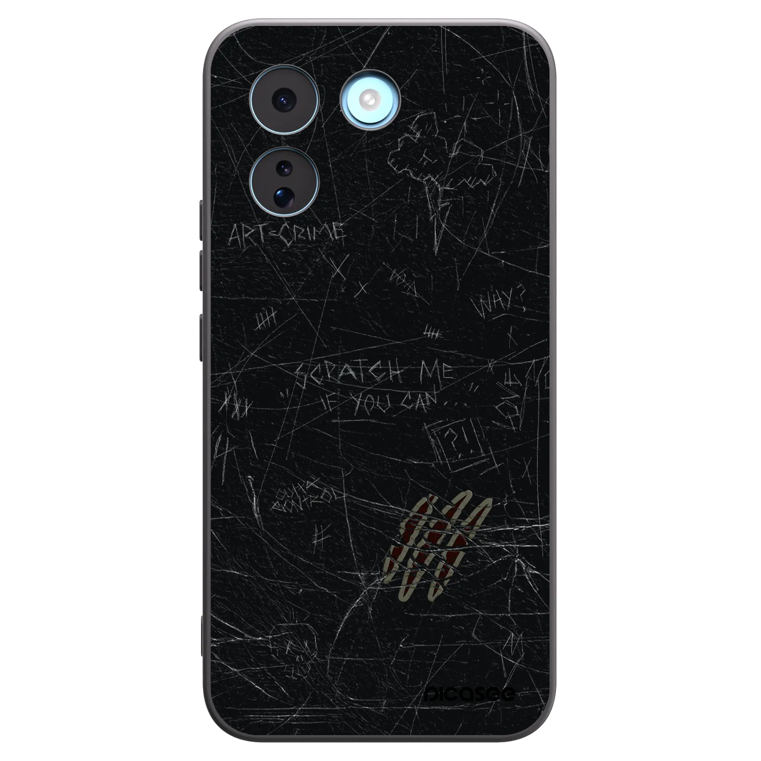 Picasee silikonový černý obal pro Xiaomi Redmi Note 17 Pro MAX 5G - SCRATCH