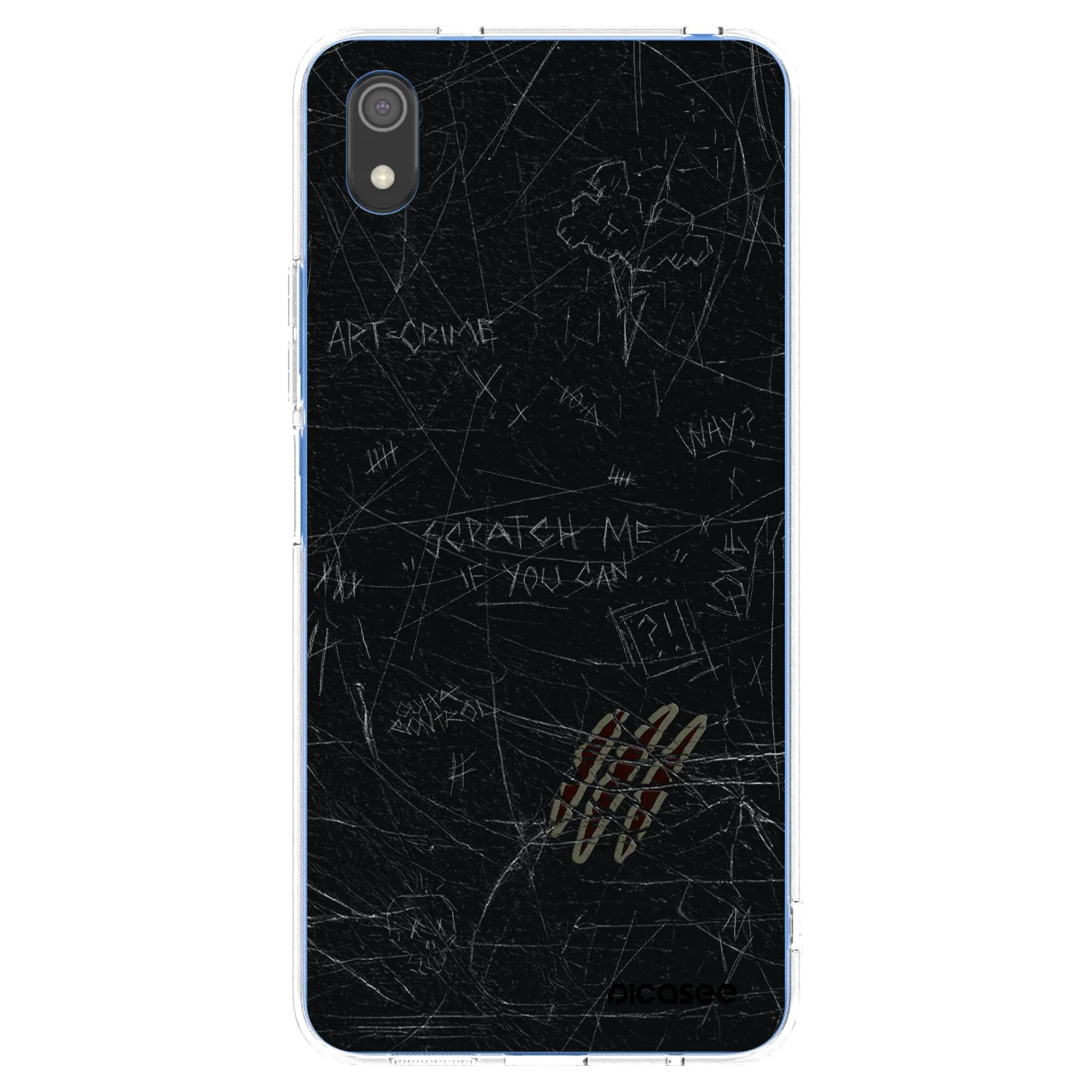 Picasee silikonový průhledný obal pro Xiaomi Redmi 7A - SCRATCH