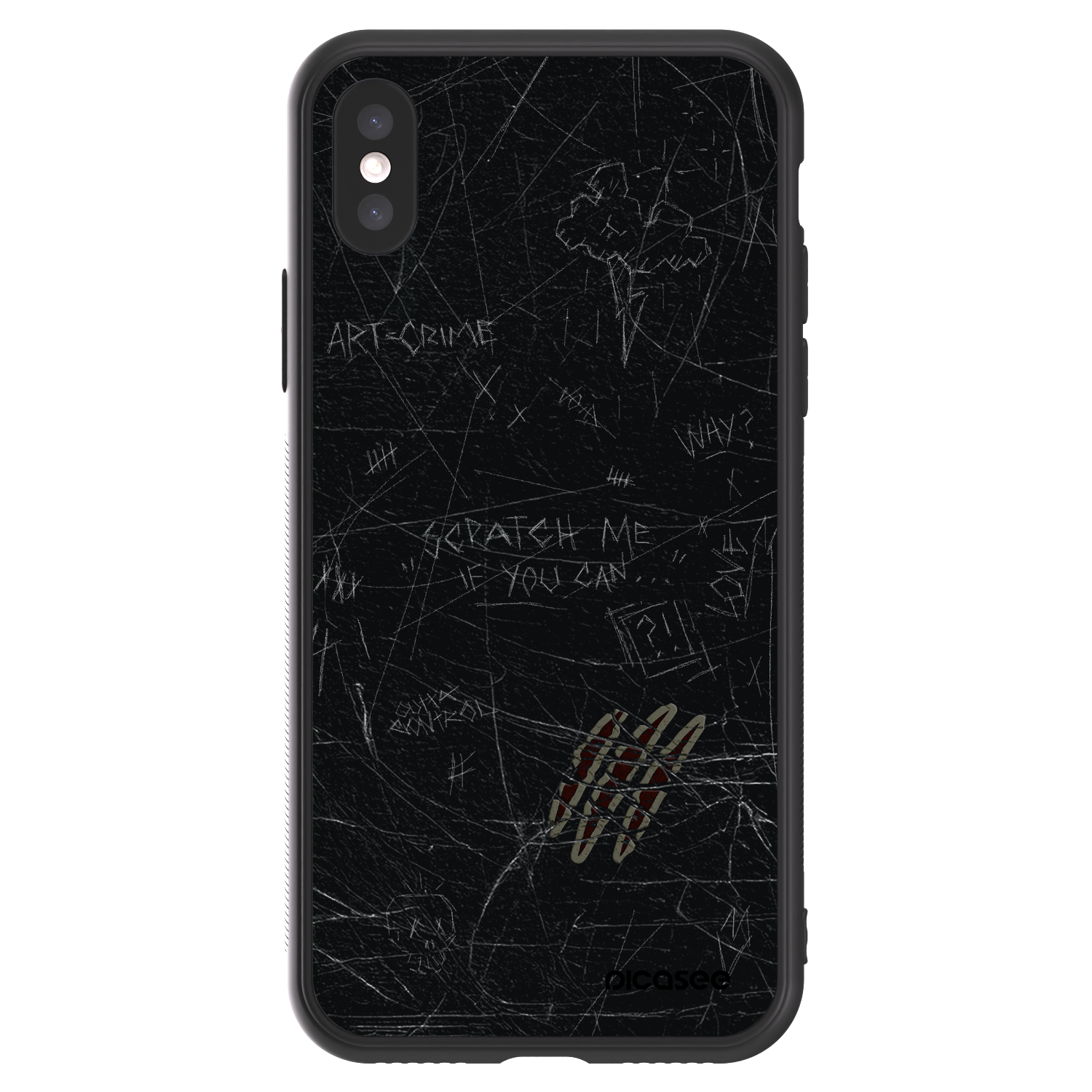 Picasee ULTIMATE CASE pro Apple iPhone X/XS - SCRATCH
