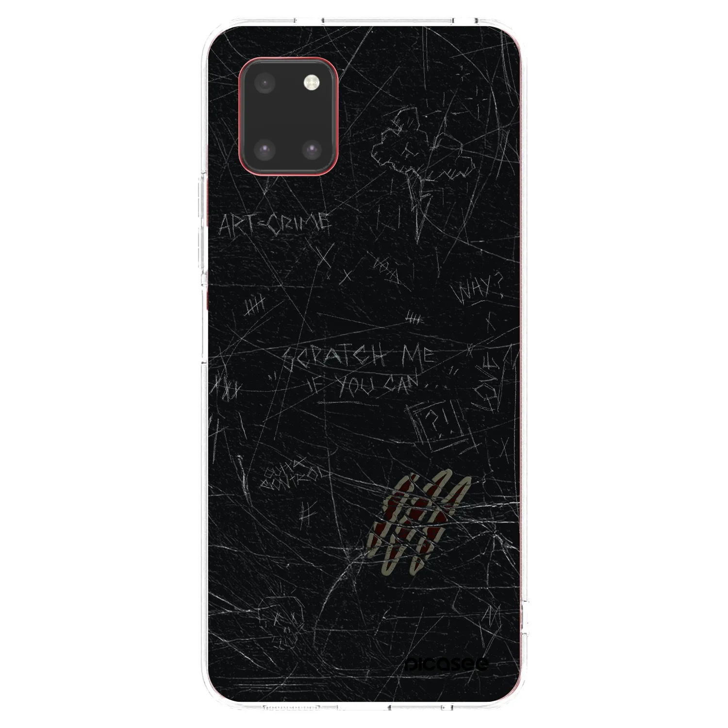 Picasee silikonový průhledný obal pro Samsung Galaxy Note 10 Lite N770F - SCRATCH