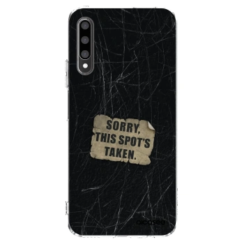 Picasee silikonový průhledný obal pro Honor 9X Pro - SORRY