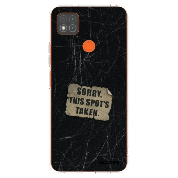 Picasee silikonový průhledný obal pro Xiaomi Redmi 9C - SORRY