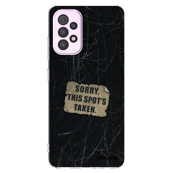 Picasee silikonový průhledný obal pro Samsung Galaxy A32 5G A326B - SORRY