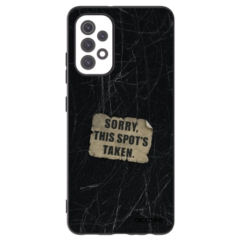 Picasee silikonový černý obal pro Samsung Galaxy A32 5G A326B - SORRY