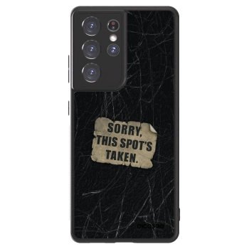 Picasee ULTIMATE CASE pro Samsung Galaxy S21 Ultra 5G G998B - SORRY