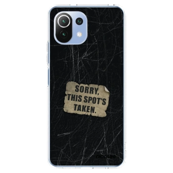 Picasee silikonový průhledný obal pro Xiaomi Mi 11 Lite - SORRY