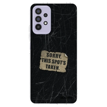 Picasee silikonový průhledný obal pro Samsung Galaxy A32 4G SM-A325F - SORRY