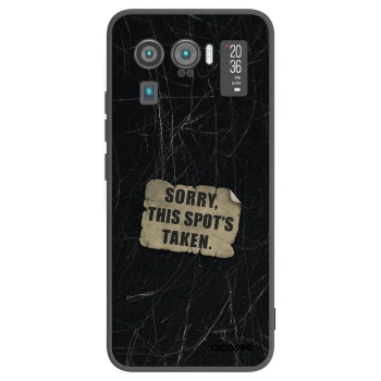 Picasee silikonový černý obal pro Xiaomi Mi 11 Ultra - SORRY