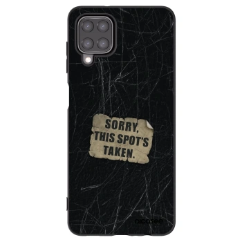 Picasee silikonový černý obal pro Samsung Galaxy M12 M127F - SORRY