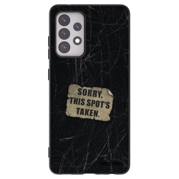 Picasee silikonový černý obal pro Samsung Galaxy A52s 5G A528B - SORRY