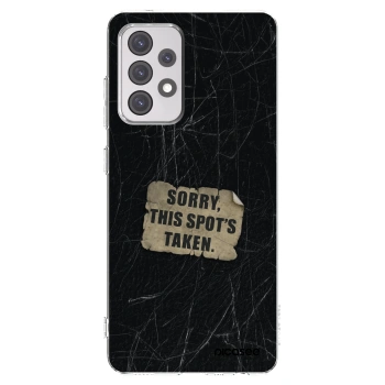 Picasee silikonový průhledný obal pro Samsung Galaxy A52s 5G A528B - SORRY