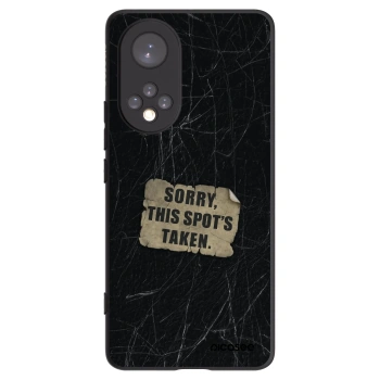 Picasee silikonový černý obal pro Honor 50 5G - SORRY