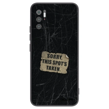 Picasee silikonový černý obal pro Xiaomi Poco M3 Pro 5G - SORRY