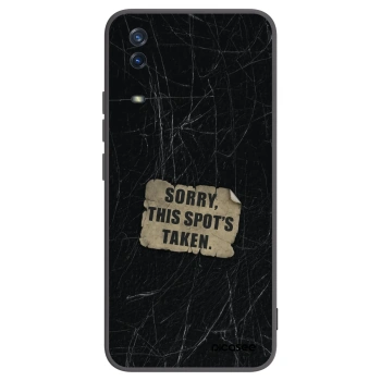 Picasee silikonový černý obal pro Vivo Y11s - SORRY