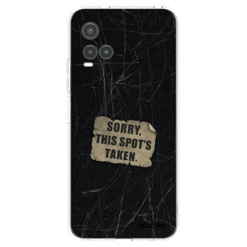 Picasee silikonový průhledný obal pro Vivo Y33s - SORRY