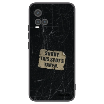 Picasee silikonový černý obal pro Vivo Y33s - SORRY