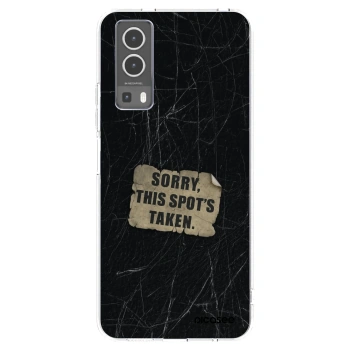 Picasee silikonový průhledný obal pro Vivo Y72 5G - SORRY