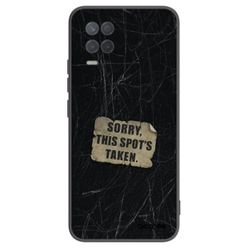 Picasee silikonový černý obal pro Realme 8 5G - SORRY