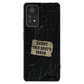 Picasee silikonový průhledný obal pro Xiaomi Redmi Note 11 Pro 5G - SORRY