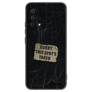 Picasee silikonový černý obal pro Realme GT Master Edition 5G - SORRY