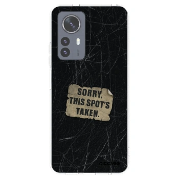 Picasee silikonový průhledný obal pro Xiaomi 12 Pro - SORRY