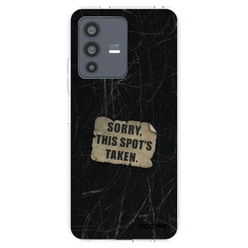 Picasee silikonový průhledný obal pro Vivo V23 5G - SORRY