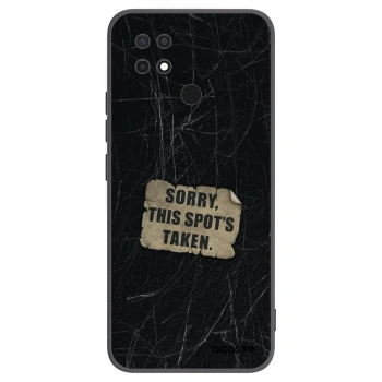 Picasee silikonový černý obal pro Xiaomi Redmi 10C - SORRY