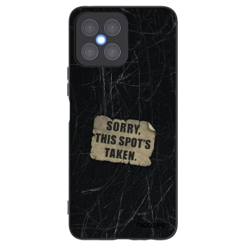 Picasee silikonový černý obal pro Honor X8 4G - SORRY