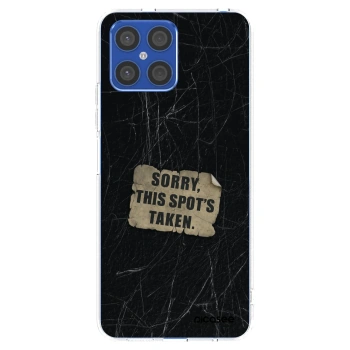 Picasee silikonový průhledný obal pro Honor X8 4G - SORRY