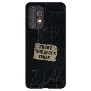 Picasee silikonový černý obal pro Samsung Galaxy A33 5G A336 - SORRY