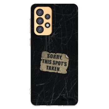 Picasee silikonový průhledný obal pro Samsung Galaxy A33 5G A336 - SORRY