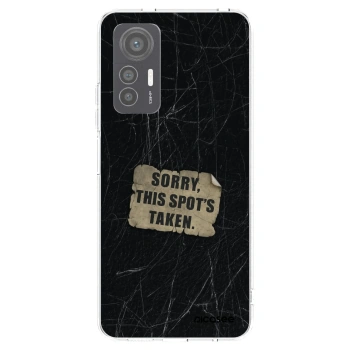 Picasee silikonový průhledný obal pro Xiaomi 12 Lite - SORRY