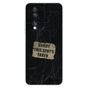 Picasee silikonový průhledný obal pro Honor 70 - SORRY