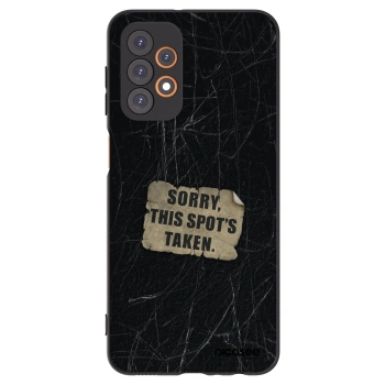 Picasee silikonový černý obal pro Samsung Galaxy A23 A236B 5G - SORRY